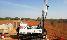 Tecopsa TEC12紅壤地層12米土壤、巖芯采樣
