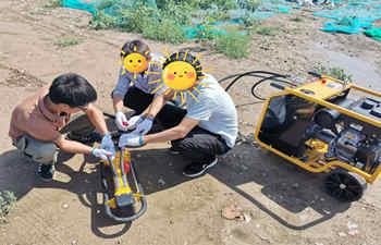 犀牛液壓取土鉆機(jī)培訓(xùn)、交付記錄