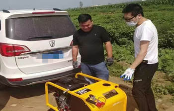 犀牛液壓取土鉆機(jī)國(guó)慶假期前完成交付